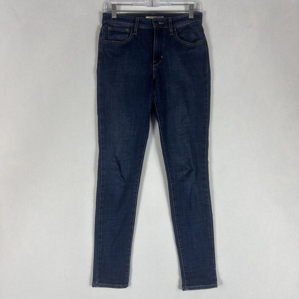 Levi’s 721 High Rise Skinny Jeans Womens 28 Blue Denim Casual 30" Inseam